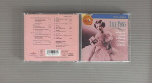 ★米CD LILY PONS/DONIZETTI -VERDI- DEBUSSY-ROSSINI-DELIBES★