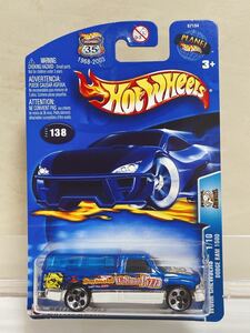 【未開封品】Hot Wheels ホットウィール(57134) 2003 [138] WORK CREWSERS ワーク クルーザーズ DODGE RAM 1500 ダッジ ラム