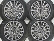 中古タイヤ ホイールセット 225/65R17 102Q 17x7J +48 5穴 PCD114.3 ブリヂストン 冬 TOPY SIBILLA 送料無料（沖縄、離島除く）a16808_画像3