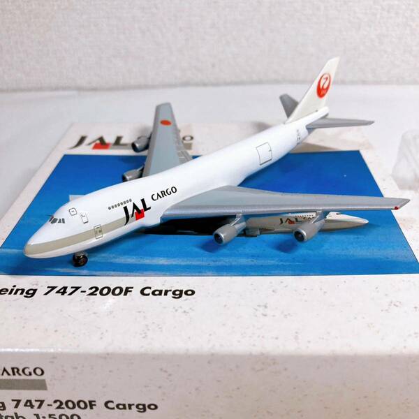 herpa JAL CARGO ボーイング 747-200F 1/500 【ヘルパ JALカーゴ】