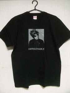 即決★新品バンド関連Ｔシャツ★ジョニー・サンダース★JOHNNY THUNDERS★UNTOUCHABLE★ブラック×グレー★S/M/L/XLサイズ