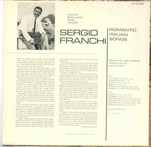 米RCA LSC2640SERGIO FRANCHI ROMANTIC ITALIAN SONGS＊＊＊_画像2