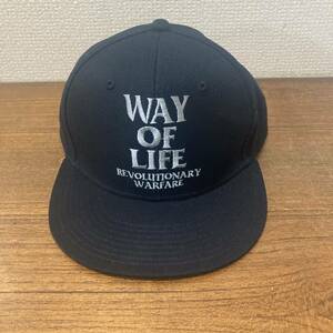 新品 Rats Embroidery Cap WAY OF LIFE Navy ラッツ キャップ ネイビー