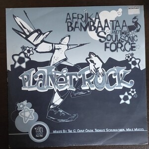 AFRICA BAMBAATAA AND THE SOULSONIC FORCE '98REMIXES PLANETROCK 