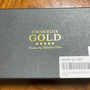 新品未使用　cococelux gold ヘラクレスシュリンク　ミニウォレット　ブラック