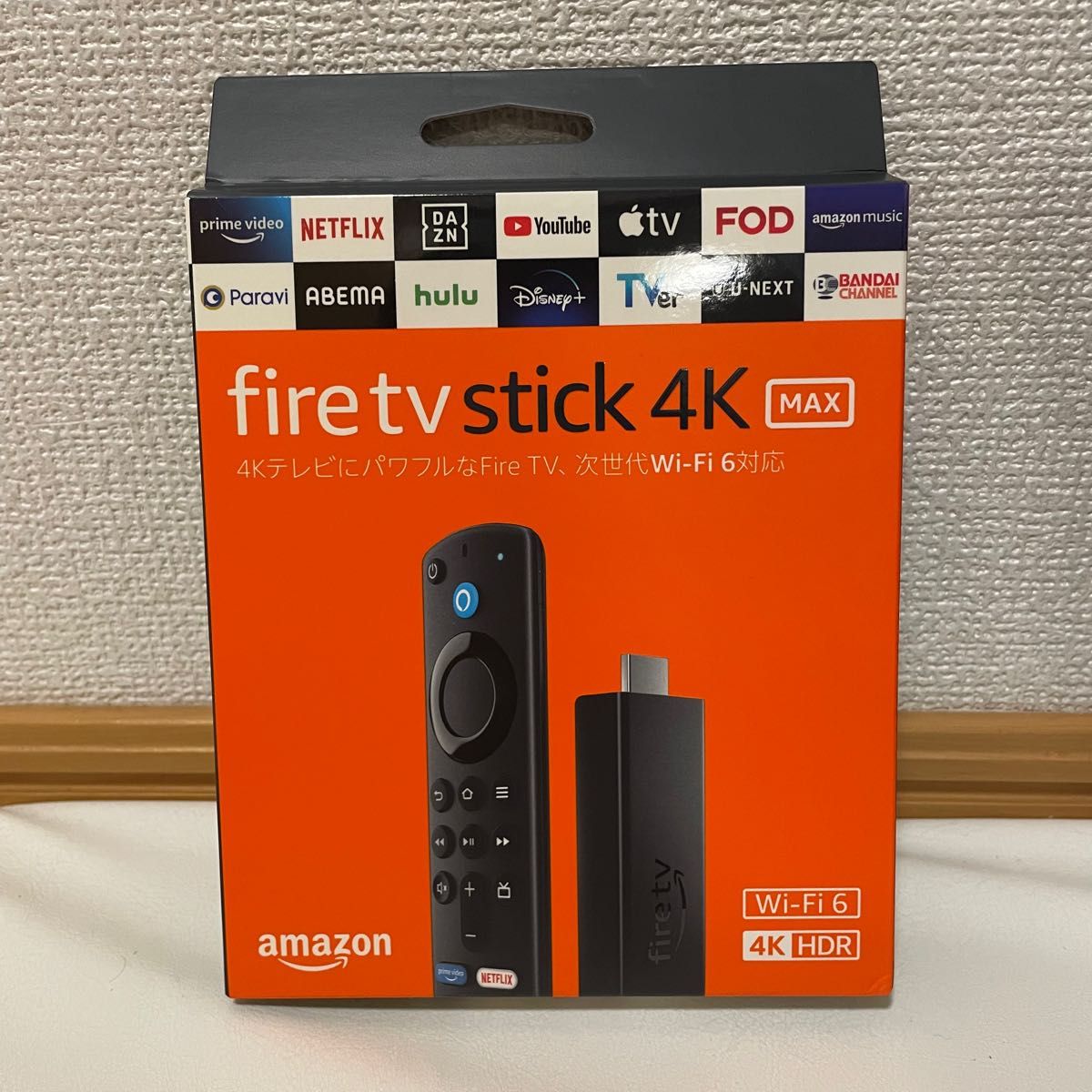 新品未開封】Amazon Fire TV Stick 4K Max メーカー1年保証&購入時明細 