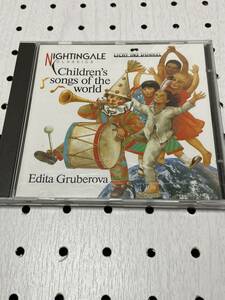 NIGHTINGALE 輸入盤CD エディタ・グルベローヴァ　世界の子供の歌