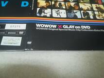 DVD『WOWOW×GLAY on DVD WOWOW Original Special Music Clip Collection+Extra Film』非売品/邦楽/TERU/ 04-6985_画像5