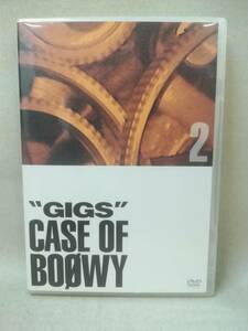 DVD 『BOOWY / GIGS CASE OF BOOWY 2』邦楽/氷室京介/布袋寅泰/TOBF-5107/ ※現状品 04-6877