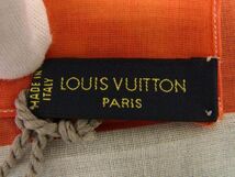 ■新品■未使用■ LOUIS VUITTON ルイヴィトンカップ 2003年限定 コットン100％ スカーフ ハンカチーフ オレンジ系 AI8888QZ_画像5