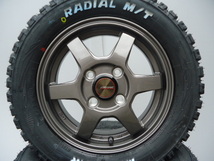 新品マッドスタ-ラジアルM/T155/65R13☆アゲバンアゲトラ軽バン軽トラハイゼットエブリ-キャリ-Nバンアトレ-ラパンウェイクサンバ-ピクシス_画像2