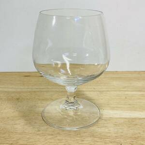 未使用　アンティーク　レトロ　ブランデーグラス ワイングラス クリスタル　カットガラス　洋食器