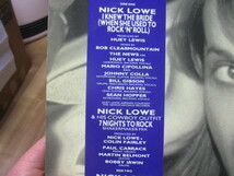 NICK LOWE ニック・ロウ I KNEW THE BRIDE ロックン・ロール・ブライド c/w DARLIN' ANGEL EYES 英 12inch EP ブリンズリー・シウォーツ_画像4