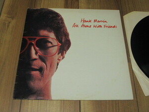 HANK MARVIN ハンク・マーヴィン ALL ALONE WITH FRIENDS 英 LP シャドウズ SHADOWS ブライアン・ベネット BRIAN BENNETT 