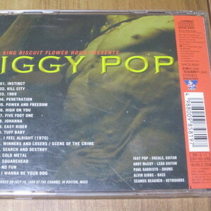 イギー・ポップ キング・ビスケット・ライヴ KING BISCUIT FLOWER HOUR PRISENTS IGGY POP 国内 CD 帯付き ストージズ THE STOOGES の画像3