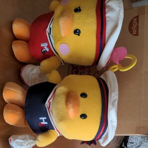 ひよこちゃんモモピー マリンバージョンぬいぐるみ