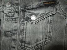 ★Nudie Jeans/ヌーディージーンズ★新品　XS　BILLY LIGHT GREY TRASHED B26 DENIM　デニムジャケット_画像5