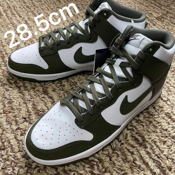 Nike Dunk High "Championship Khaki ダンク ハイ "チャンピオンシップ カーキ" 28.5cm 