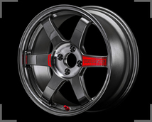 ■在庫品 RAYS TE37 SAGA SL 17×9.5J+35 PCD114.3 5H 2本 PG ■ レイズ RAYS 鍛造 軽量 ボルクレーシング CE28 ZE40 RE30 te37_画像10