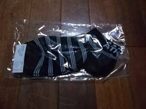  new goods prompt decision ATHLETAa attrition ta ankle border socks 22-24cm black 