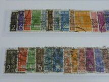 S　本保№20　西ドイツ切手　1948-49年　SC#530-641の内　計102種　使用済_画像4