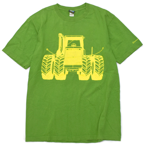 paul frank for John Deere ポールフランク×ジョンディア トラクター Tシャツ size.L 