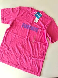 フォートナイト　FORTNITE Tシャツ　カットソー　ピンク　Lサイズ