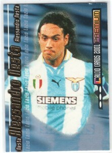 Alessandro Nesta ＜Calcio 2001 ＞ Bandiere インサート B6 アレッサンドロ・ネスタ