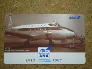 hi/DY6・全日空 ANA 45th 1953初号機 テレカ