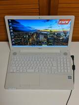 富士通 FMV LIFEBOOK AH51/Core i7-7700HQ/新品SSD 1TB/office 2016/ブルーレイ/15.6インチFHD/美品/送料無料_画像2