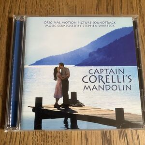 【サントラCD】コレリ大尉のマンドリン　CAPTAIN CORELLI’S MANDOLIN ニコラス・ケイジ ペネロペ・クルス　STEPHEN WARBECK