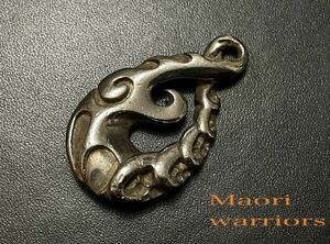 MaoriWarriors マオリウォーリアーズ MOANA 深い愛 マオリ族 シルバー ペンダント ネックレストップ SV925 インディアンジュエリー 正規品