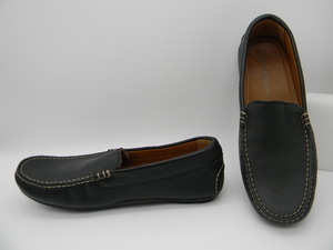 ***[ Hawkins Sport ]* black. leather shoes (24.5cm) Loafer Hawkins 