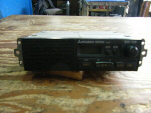  Heisei era 19 year Minicab GBD-U61V Mitsubishi original 1DIN AM radio [ speaker one body ] RM-9265E