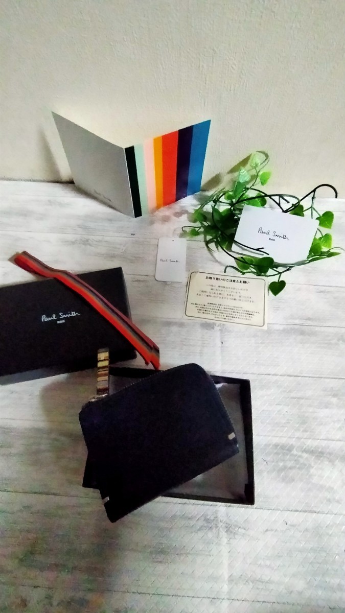 極美品 Paul Smith ポールスミス コインケース パスケース 定期入れ