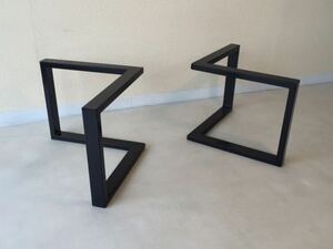  table for legs iron black 