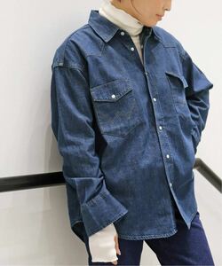 Deuxieme Classe にて購入 Wrangler デニムシャツ ドゥーズィエムクラス ウエスタンシャツ