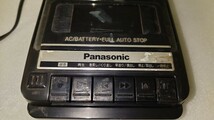 Panasonic パナソニック RQ-2112 ポータブルカセットレコーダー テープレコーダー通電音だし確認、ジャンク!!!!!!!_画像2