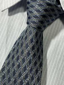  beautiful goods "dunhill" Dunhill check brand necktie 304329
