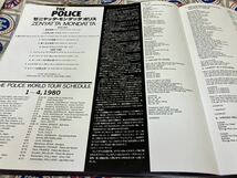 The Police★中古LP国内盤「ポリス～ゼニヤッタ・モンダッタ」_画像3
