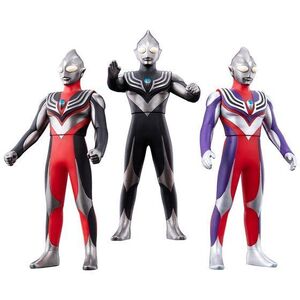 (◆[TOY] ソフビ ウルトラヒーローシリーズ ウルトラマンティガ THE FINAL ODYSSEYセット【即決】