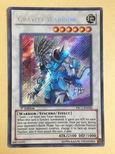 (◆[OCG] 遊戯王 英語版 PRC1-EN020 Gravity Warrior グラヴィティ・ウォリアー (シークレットレア) 1st Edition