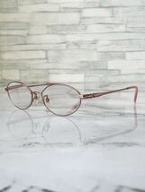 SEIKO SE4006 セイコー オーバル型 ピンク 眼鏡 良品_画像1