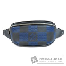 LOUIS VUITTON ルイヴィトン N50022 バムバッグ ダミエ アンフィニ 3D ボディバッグ ダミエキャンバス メンズ 中古_画像1