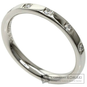 FOREVERMARK フォーエバーマーク 5P ダイヤモンド リング・指輪 プラチナPT950 レディース 中古