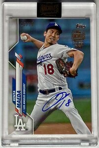 【ジャージーNo. 18/19枚限定】前田健太直書きサイン 2022 Topps Archives Signature Series Buy-back Auto (2020 Topps 1)