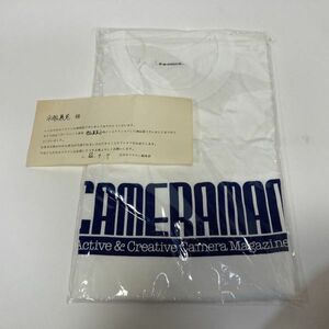 非売品　未使用　希少　Tシャツ『月刊カメラマンポートレート教室【田山真美子】サインTシャツ キャンペーン』