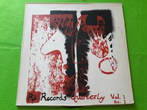 Re Records Quarterly Vol. 1 No. 1 ★LP q*si
