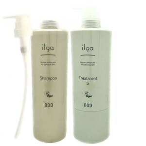 【全国送料無料・新品・未使用】003★NUMBER THREE★ナンバースリー★ilga★イルガ★薬用 シャンプー 660ml + 薬用 トリートメント S 620g