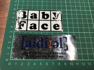 『Baby Face』　ステッカー　２種２枚セット　ベビーフェイス　③